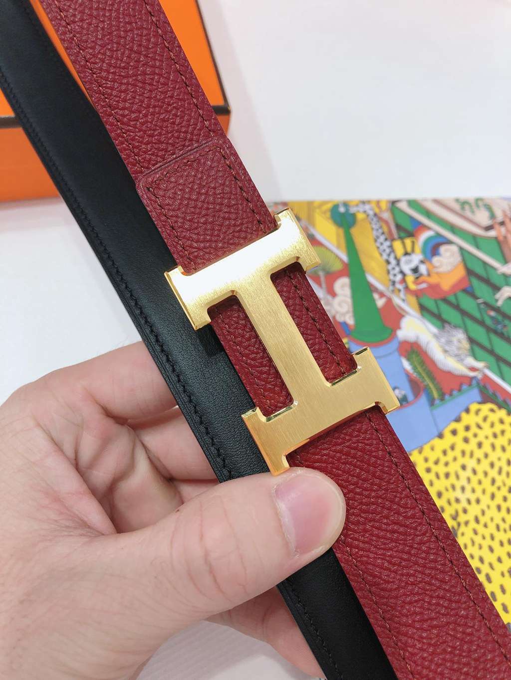 H**mes belts 24mm